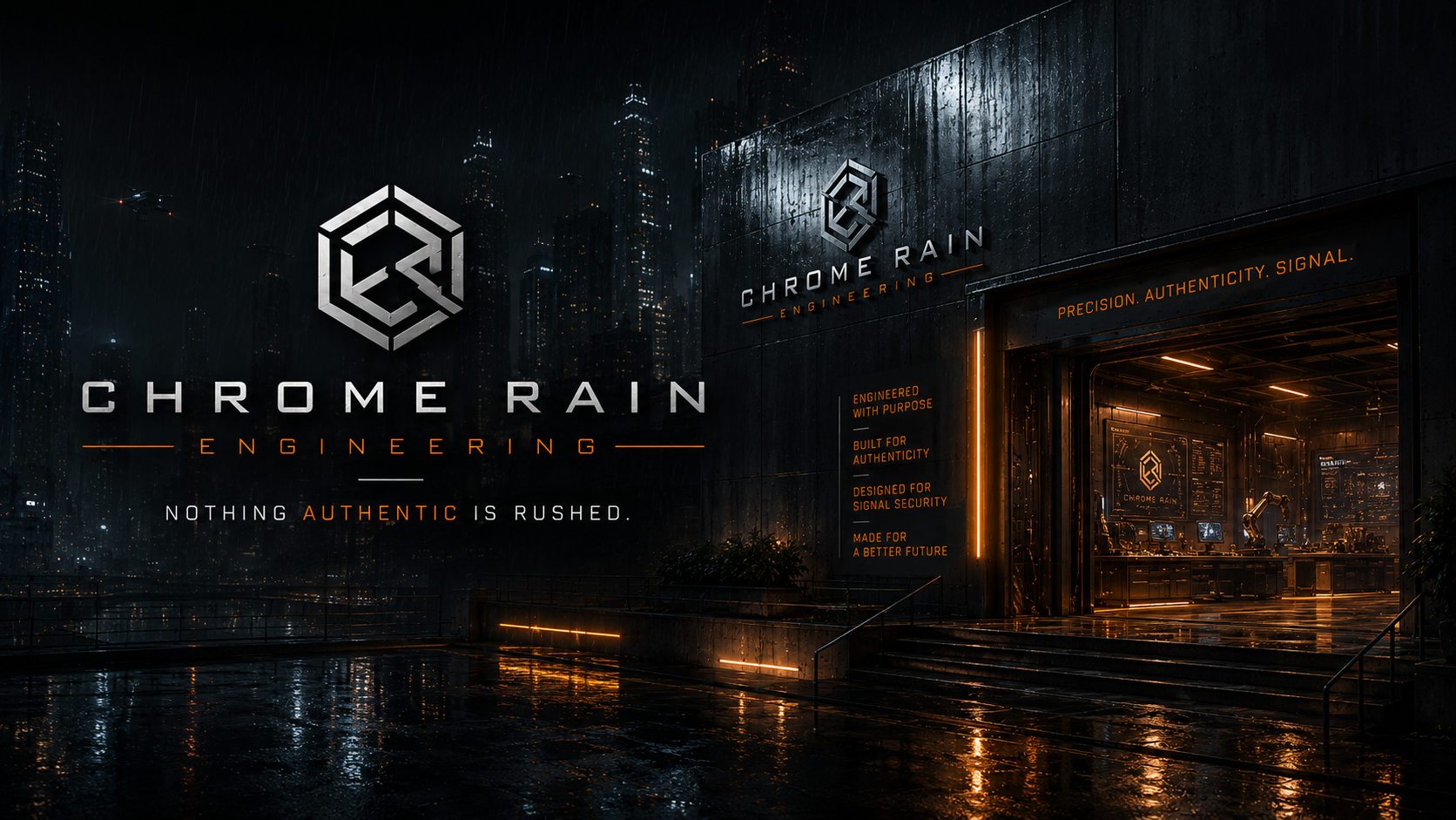 Chrome Rain Engineering collection banner
